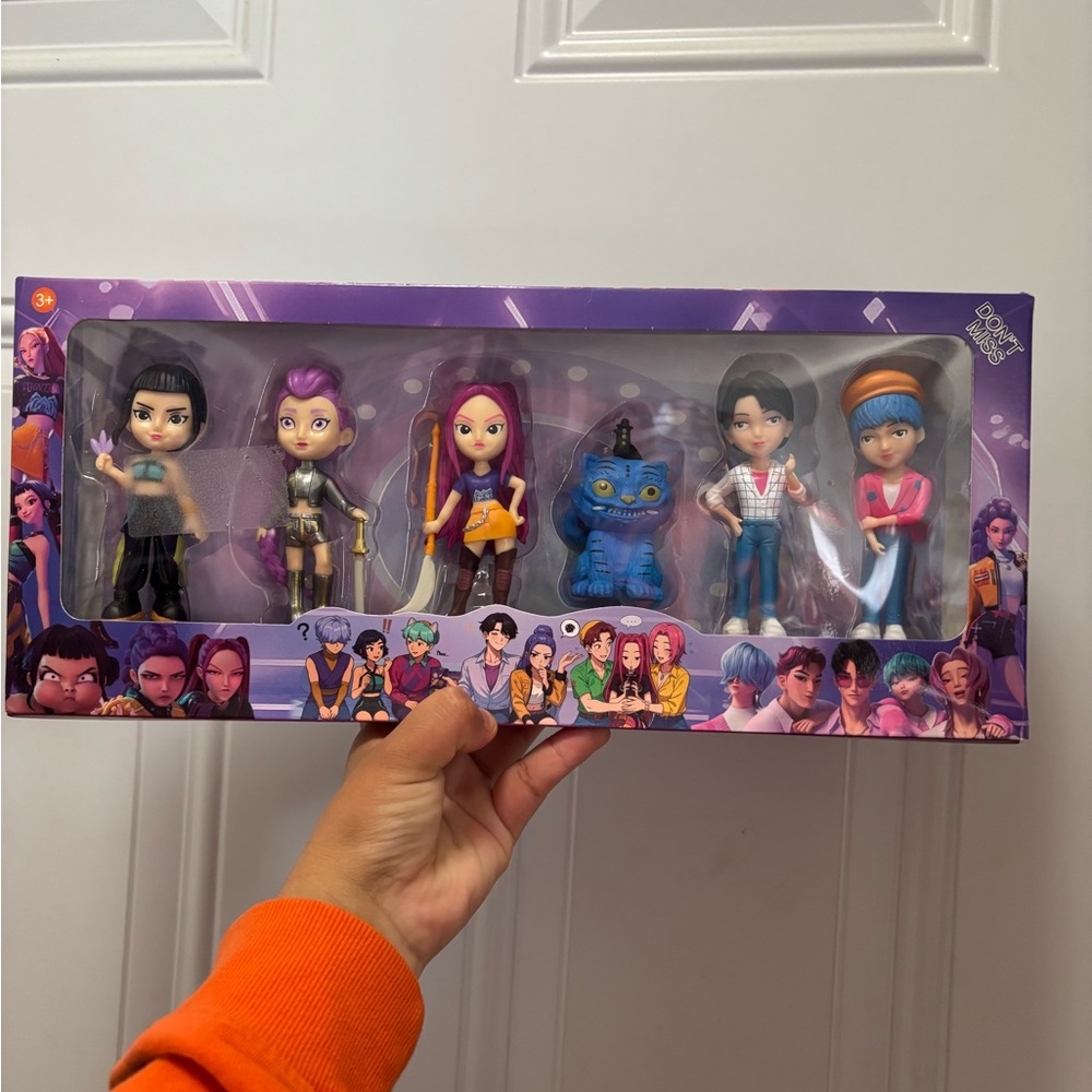 Kpop demon hunters Colorful Kids Toy Set